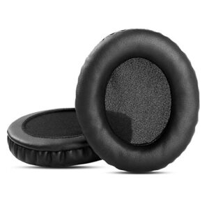 replacement earpads cups cushions compatible with creative fatal1ty gaming headset headphones earmuffs covers pillow (black1)