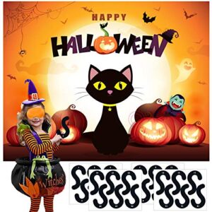 miss fantasy halloween games for kids pin the tail on the cat halloween party activities for kids party
