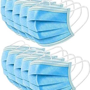 50Pack blue comfortable come with independent package boxes