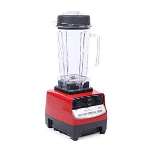 professional blender,commercial countertop blender smoothie maker, 3hp 2200w heavy dutyhigh speed 45000rpm kitchen smoothie blender food mixer 2000ml for soup,fish, crusing ice, frozen desser, shakes and smoothies (tm-767)