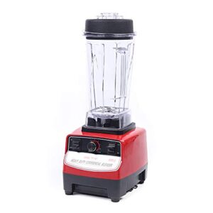 Professional Blender,Commercial Countertop Blender Smoothie Maker, 3HP 2200W Heavy DutyHigh Speed 45000RPM Kitchen Smoothie Blender Food Mixer 2000ml for Soup,fish, Crusing Ice, Frozen Desser, Shakes and Smoothies (TM-767)