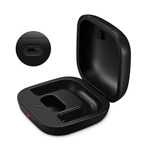 Charging Case Replacement Compatible with Powerbeats Pro with Bluetooth Pairing Sync Button & 700mAh Built-in Battery (Not Include Power Beats Earbuds) Black