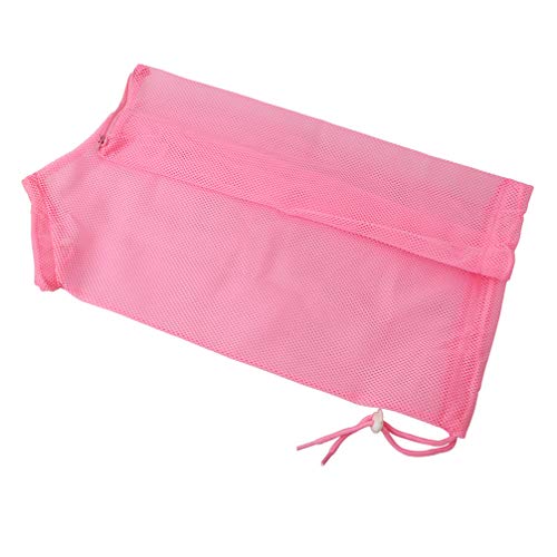 Toporchid Adjustable Multi-Functional Cat Bathing Washing Bag Pet Shower Accessories for Pet Nail Trimming Bags(Pink Red)