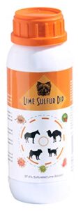 classic's lime sulfur dip - pet care for itchy and dry skin - xtra strength formula - safe solution for dog, cat, puppy, kitten, horse (16 fl oz)