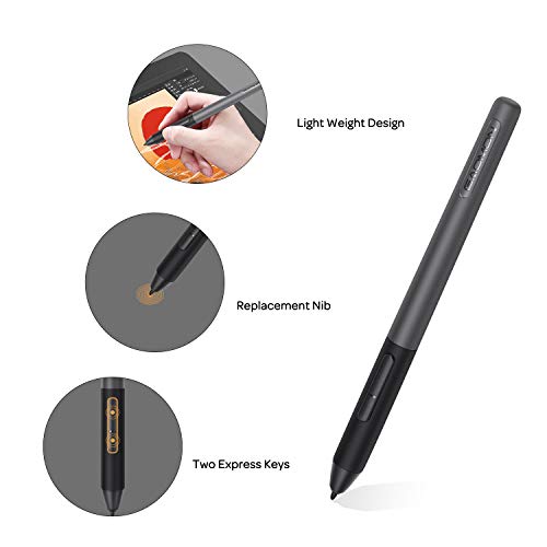 GAOMON Battery-free Pen AP50 with 8192 Levels Pen Pressure Designed for GAOMON PD1161/ PD1220/ PD1320/ PD1561 /PD156PRO Graphics Tablets