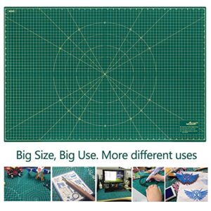 Self Healing Rotary Cutting Mat 36x24 Inch Double Sided Perfect for Crafts Quilting Sewing Scrapbooking A1