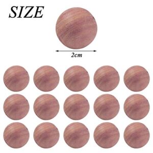 FOCCTS 150 Pcs Cedar Blocks, Natural Aromatic Cedar Wood for Clothes Storages, Aromatic Cedar Balls