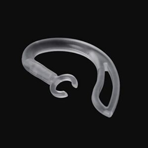 KANGneei Ear Hook Loop Clip,6mm Bluetooth Earphones Transparent Soft Silicone Ear Hook Loop Clip Headset