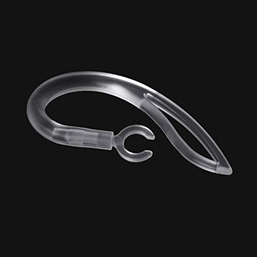 KANGneei Ear Hook Loop Clip,6mm Bluetooth Earphones Transparent Soft Silicone Ear Hook Loop Clip Headset