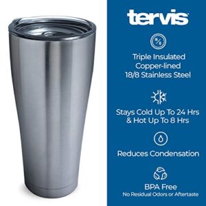 Tervis Triple Walled Disney® - Mickey Expressions Insulated Tumbler Cup Keeps Drinks Cold & Hot, 30oz, Stainless Steel