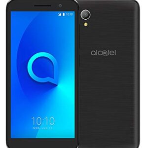 Alcatel 1 Unlocked Phone 4G LTE 5" Display 16GB Dual Camera ATT, Tmobile, Metro, Straight Talk - Black