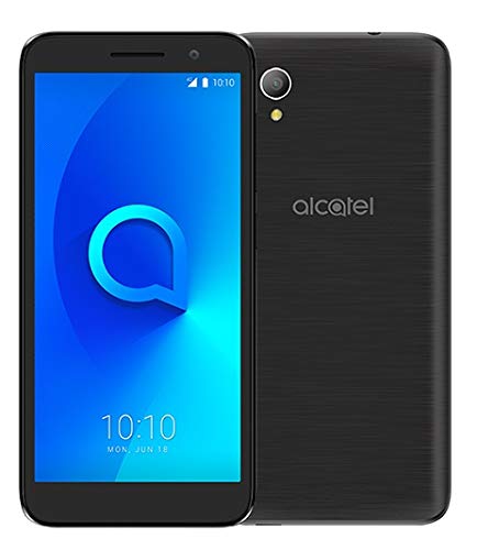 Alcatel 1 Unlocked Phone 4G LTE 5" Display 16GB Dual Camera ATT, Tmobile, Metro, Straight Talk - Black