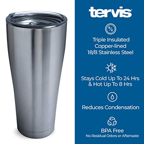 Tervis Marvel Logo Triple Walled Insulated Tumbler, 1 Count (Pack of 1), Stainless Steel