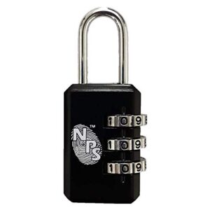 black notary bag lock