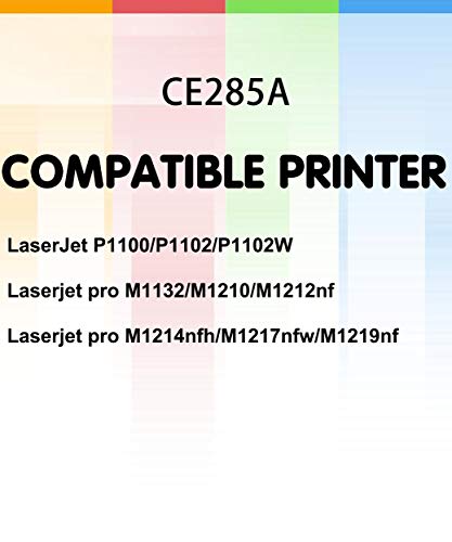 (Single Pack) Compatible for HP 285A CE285A 85A Toner Cartridge (HP85A, Pack of 1) Used for HP Laser Jet Pro P1102w P1109w M1212nf M1217nfw Printer, Sold by GTS