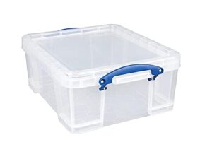 really useful box 17 liter snap lid storage bin