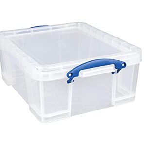 Really Useful Box 17 Liter Snap Lid Storage Bin