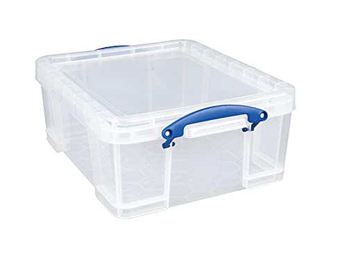 Really Useful Box 17 Liter Snap Lid Storage Bin