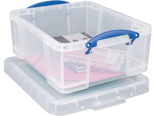 Really Useful Box 17 Liter Snap Lid Storage Bin