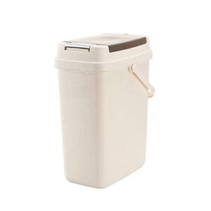 quoqunshop waste recycle bin/wastebasket tea tray waste water barrel plastic tea residue barrel household tea filter drainage bucket fashion trash can large size 10l kitchen trash cans/bin