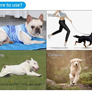 Hotumn Dog Cooling Vest Instant Cooling Dog Clothes Breathable Walking Dog Costume Dog Shirts Summer Tank Top Ice Vest for Small Dogs Cats Walking Exercise Hiking