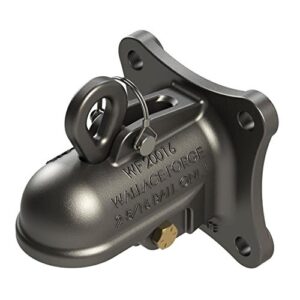 AMPLOCK U-BRA2516 | Heavy Duty 2-5/16" Ball Coupler Lock | Patented 2-Parts Trailer Lock | Fits ONLY 2-5/16" Coupler with Round Edge Design/Sleeve-Lock Design/Coupler with Collar Lock Design