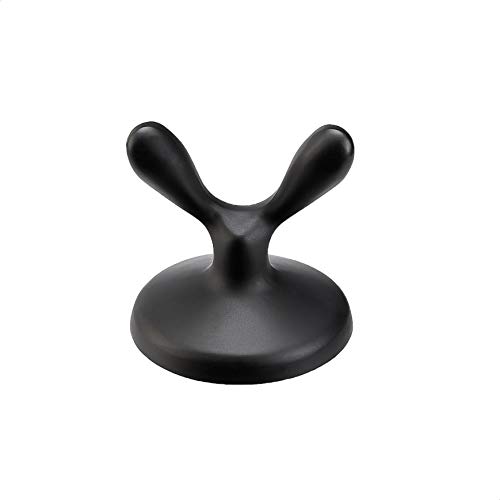 Amazon Basics AB-BR835-FB Robe Hook-Standard, 1-Piece, 2.53 Inch, Flat Black