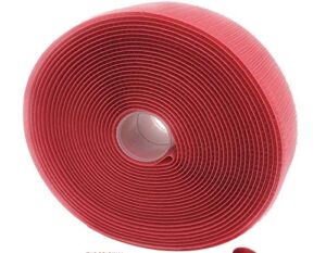 extra wide!! red (2 inch x 25 feet) original carpet markers strips by abaco brands | social distancing | okeo-tek certified safe for kids + environment | spots sit classroom teachers student school