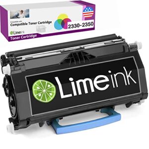 limeink black remanufactured 330-2650 pk941 high yield laser toner cartridge compatible for dell 2330 2330d 2330dn 2350 2350d 2350dn pk937 dn pk496 printer premium ink