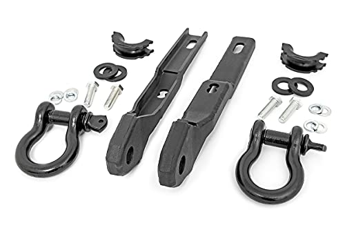 Rough Country Tow Hook Shackle Mount Kit for 2017-2021 Nissan Titan - RS160