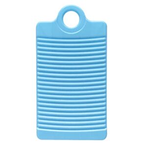 maoye plastic mini washboard washing board for kids shirts clean laundry lime washboard for laundry (blue)