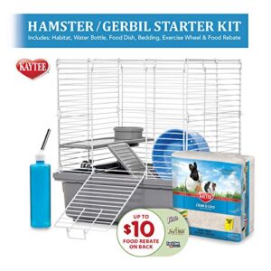 Kaytee My First Home Starter Kit Habitat for Pet Hamsters or Gerbils