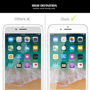 iPhone SE 2nd Generation Glass Screen Protector, eTECH Tempered Glass Screen Protector for Apple iPhone SE 2nd Generation 2020 Model – Bubble Free, Case Friendly, HD Clear (For SE 2nd Gen ONLY)