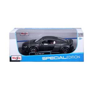 Maisto M31395 31395 1:18 Audi R8 GT, Black