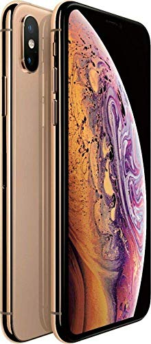 Apple iPhone XS Max, 64GB, Gold - Unlocked (Renewed Premium)