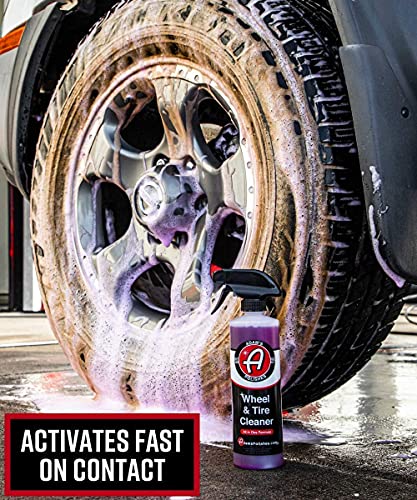 Adam's Wheel & Tire Cleaner (16oz) And Adam's Wheel & Tire Cleaner (Gallon) Bundle | Refill Combo