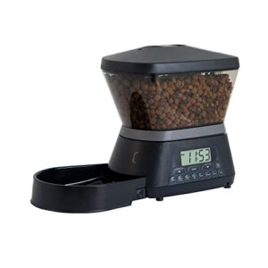 gamma2 nano automatic dog feeder & cat feeder | 7.5lb cat food or dog food storage capacity