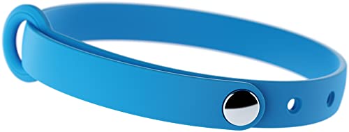 Nuvuq Comfortable, Soft and Light Cat Collar with Breakaway Snap Button (Blueberry Blue)