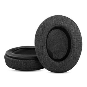 replacement ear pads cups cushion compatible with corsair hs50 hs60 hs70 pro gaming headset headphones earmuffs (style 3)