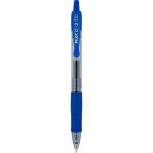 PILOT G2 Premium Refillable & Retractable Rolling Ball Gel Pens, Bold Point, Blue Ink, 14-Pack (15397)