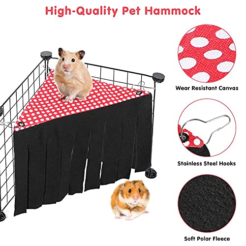 YOUTHINK Rat Beds, Hideout for Guinea Pigs Pet Cage Hammock Fit for Rats Hamsters Hedgehog Ferrets Chinchillas Bunny Mice Small Animals