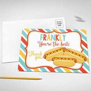 Funny Puns Gratitude & Appreciation Themed Thank You Blank Postcards To Send To Friends, Family, Customers, 4"x6" Fill In Notecards (6 different designs) by AmandaCreation (30)