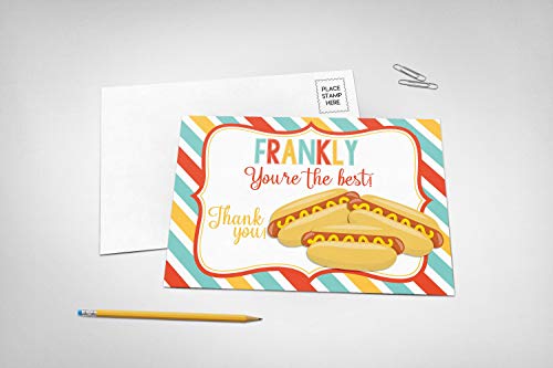 Funny Puns Gratitude & Appreciation Themed Thank You Blank Postcards To Send To Friends, Family, Customers, 4"x6" Fill In Notecards (6 different designs) by AmandaCreation (30)