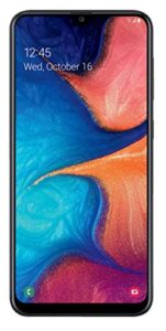 samsung galaxy a20 6.4" 32gb gsm unlocked 4g lte android smartphone (black)