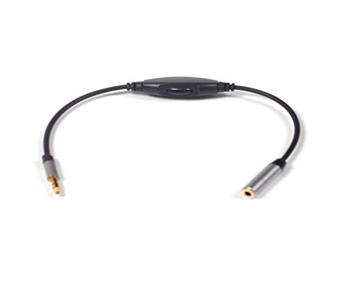 GOOVIS Audio Cable, Volume Adjustable, Audio Extension Cable for GOOVIS G2,GOOVIS Pro, GOOVIS Young VR Headset