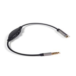 GOOVIS Audio Cable, Volume Adjustable, Audio Extension Cable for GOOVIS G2,GOOVIS Pro, GOOVIS Young VR Headset