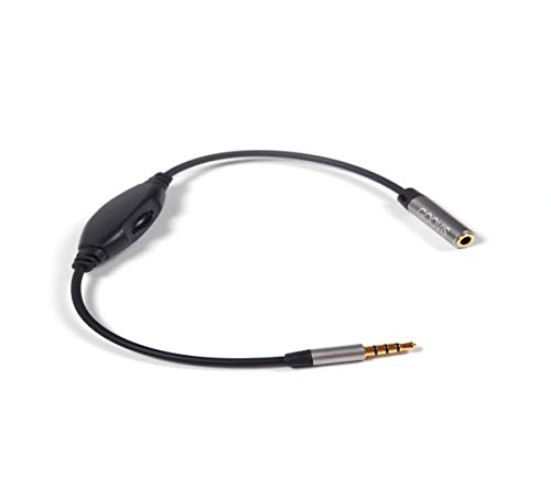GOOVIS Audio Cable, Volume Adjustable, Audio Extension Cable for GOOVIS G2,GOOVIS Pro, GOOVIS Young VR Headset