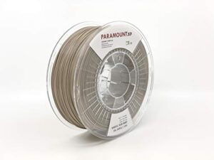 paramount 3d asa (military khaki) 1.75mm 1kg filament [gbrl10197530sa] **asa**