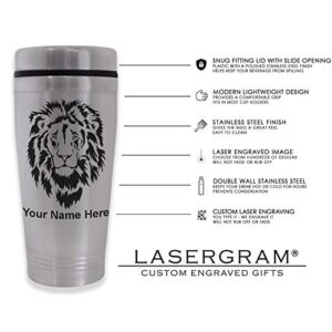 LaserGram 16oz Commuter Mug, PT Physical Therapist, Personalized Engraving Included