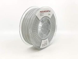 paramount 3d asa (vapor gray) 1.75mm 1kg filament [lgrl7035421sa] asa